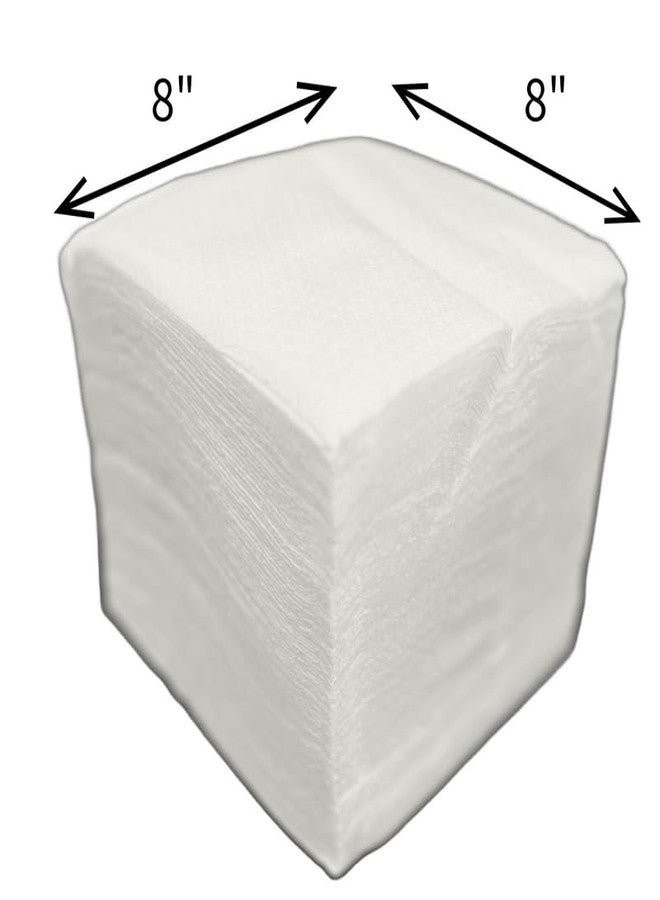 Petal Disposable Table Paper Napkins, 8" x 8", 100 per pack - Image 4